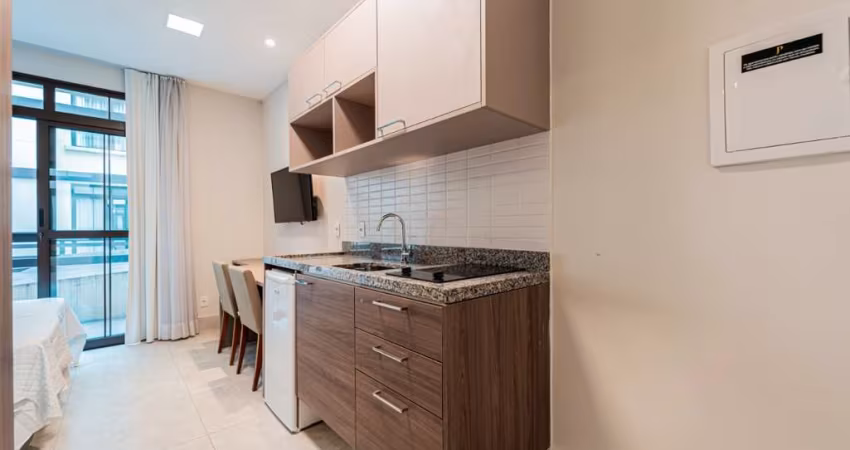 Atraente studio para venda com 1 quarto, sendo 1 suíte, 27m²