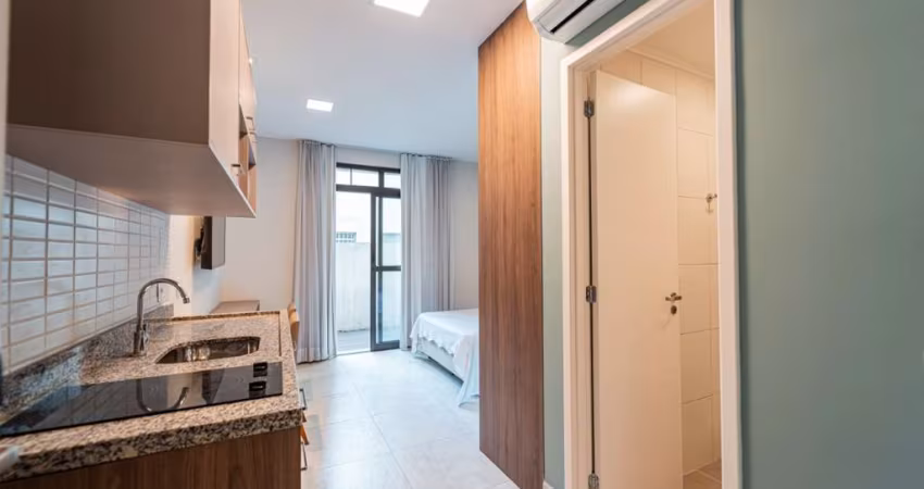 Excelente studio para venda com 1 quarto, sendo 1 suíte, 34m²