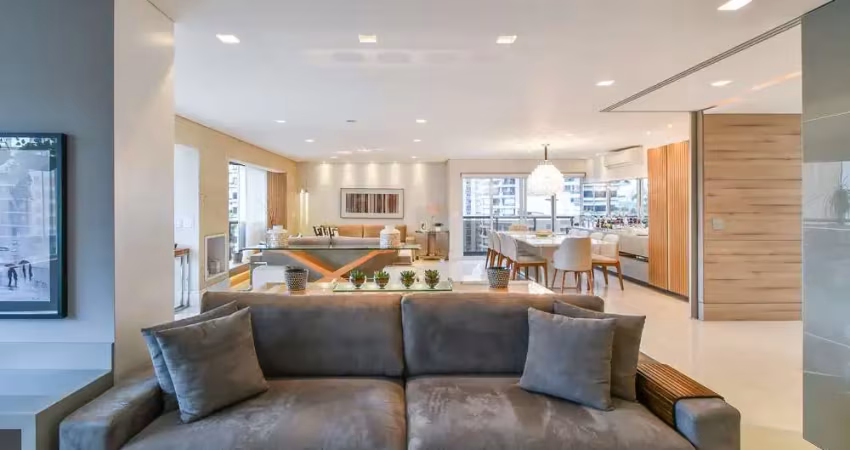 Atraente apartamento tipo para venda em vila nova conceição com 3 quartos, sendo 3 suítes, 244m²