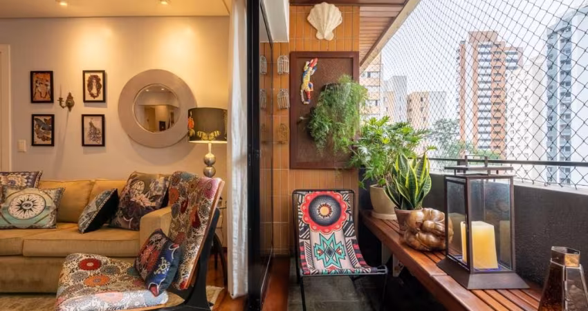 Atraente apartamento tipo para venda com 4 quartos, sendo 3 suítes, 141m²