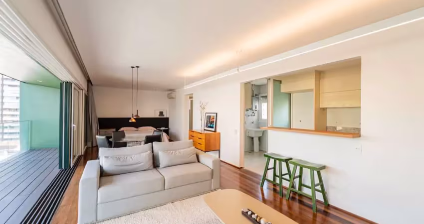 Espetacular apartamento tipo para venda em vila olímpia com 1 quarto, sendo 1 suíte, 90m²