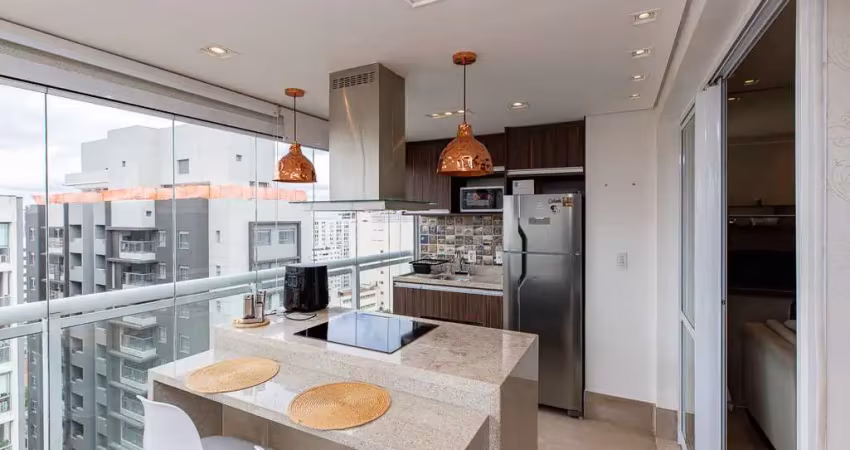 Excelente apartamento tipo para venda em vila mariana com 1 quarto, sendo 1 suíte, 40m²