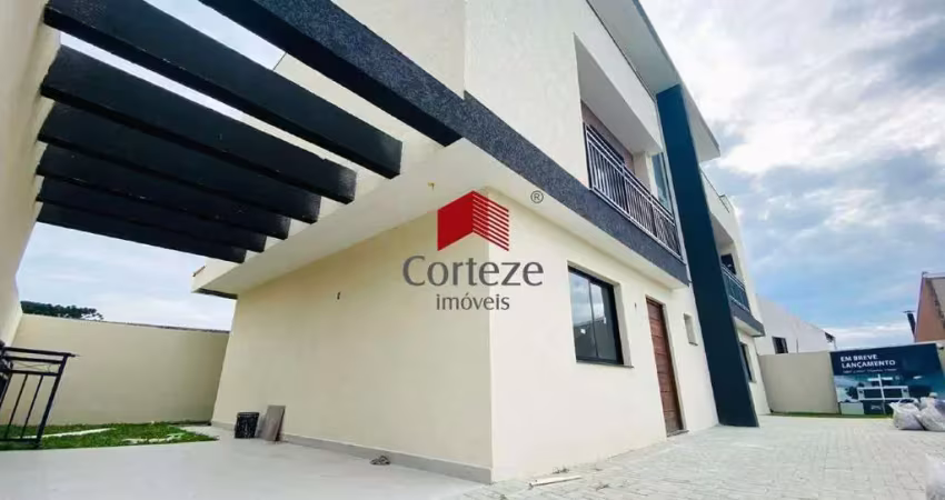 Sobrado em condomínio com 108,47m² 3 quartos, à venda, no bairro uberaba em curitiba