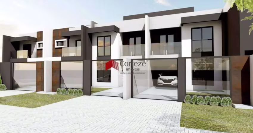 Sobrado com 135m² 3 quartos, à venda, no bairro Jardim Cruzeiro em São José dos Pinhais