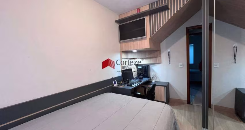 Sobrado em condomínio com 92m² 3 quartos, à venda, no bairro Braga em São José dos Pinhais