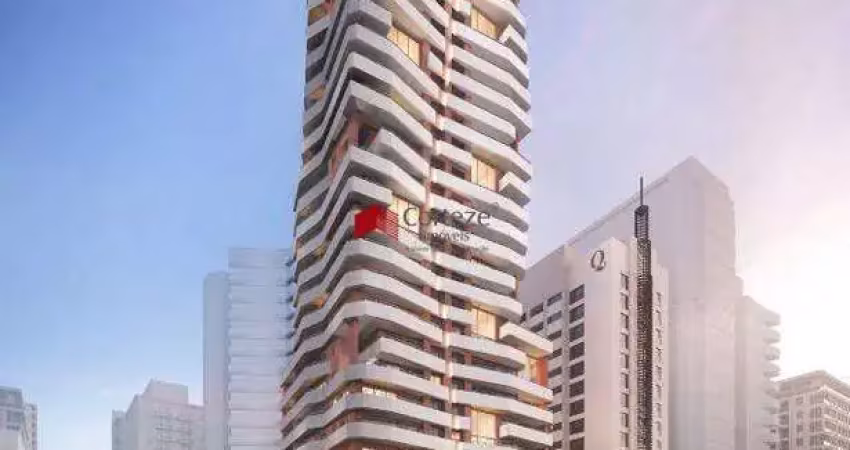 Apartamento com 46,64m² 1 quarto, à venda, no bairro batel em curitiba