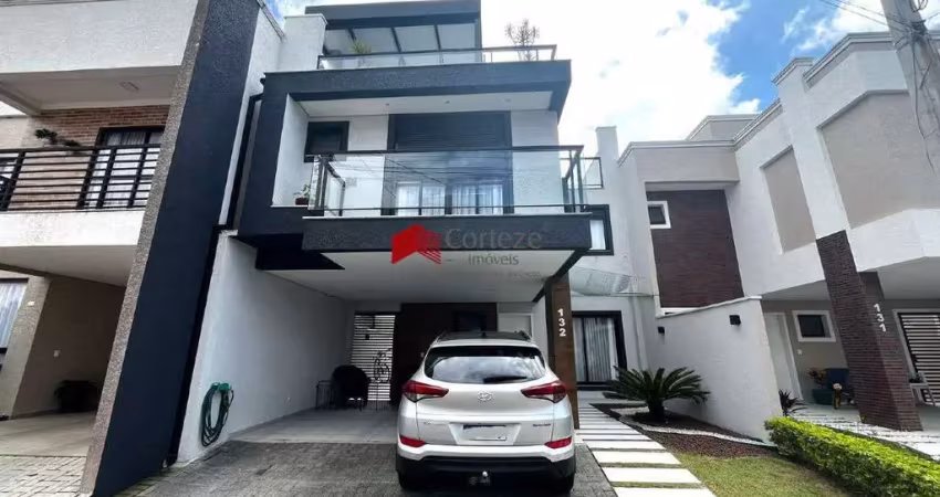 Sobrado em condomínio com 190m² 4 quartos, à venda, no bairro Costeira em São José dos Pinhais