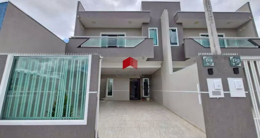 Sobrado com 193,32m² 3 quartos, à venda, no bairro Costeira em São José dos Pinhais