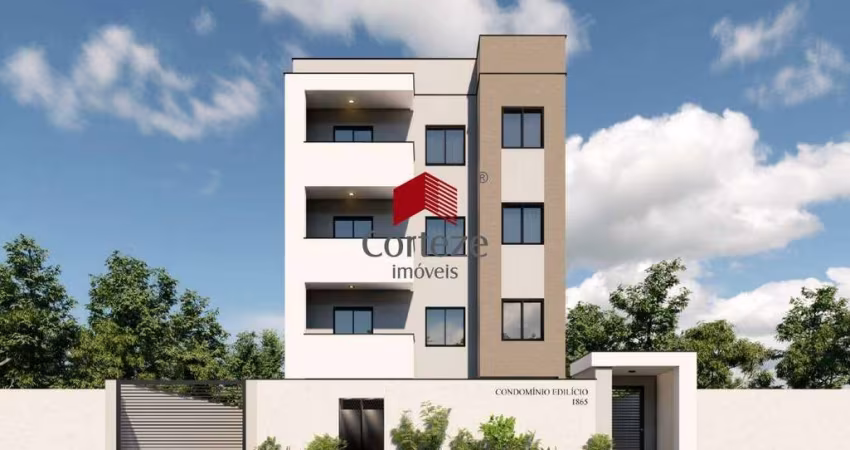 Apartamento com 55,71m² 3 quartos, à venda, no bairro Parque da Fonte em São José dos Pinhais