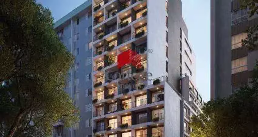Studio com 20,59m² 1 quarto, à venda, no bairro cristo rei em curitiba