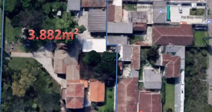 Terreno com 350m² 4 quartos, à venda, no bairro Hauer em Curitiba