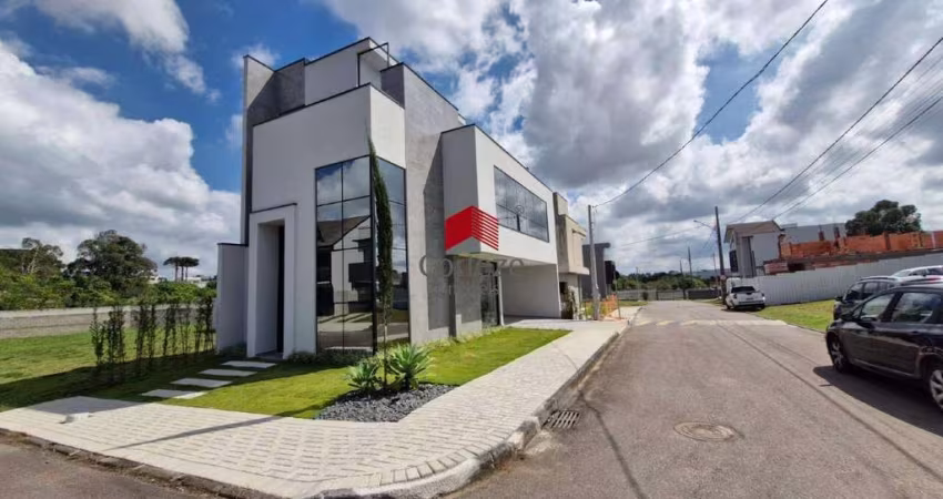 Sobrado em condomínio com 164m² 3 quartos, à venda, no bairro Costeira em São José dos Pinhais