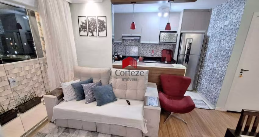 Apartamento com 46,98m² 2 quartos, à venda, no bairro Parque da Fonte em São José dos Pinhais