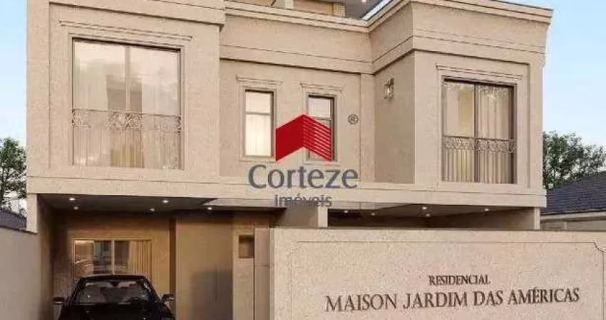 Sobrado com 138,01m² 3 quartos, à venda, no bairro Jardim das Américas em Curitiba
