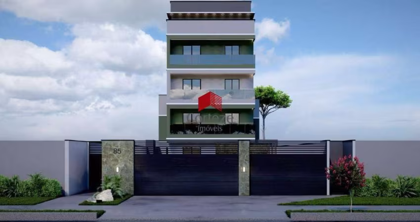 Apartamento com 35,05m² 2 quartos, à venda, no bairro São Cristóvão em São José dos Pinhais