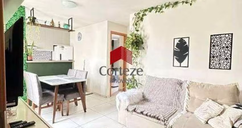 Apartamento com 38,4m² 2 quartos, à venda, no bairro Colônia Rio Grande em São José dos Pinhais