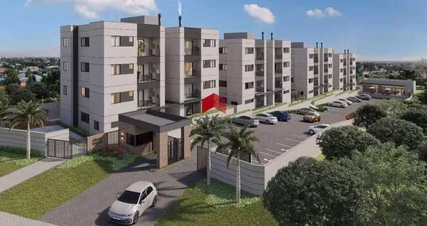 Apartamento com 49,83m² 2 quartos, à venda, no bairro Vila Emerentina em Almirante Tamandaré