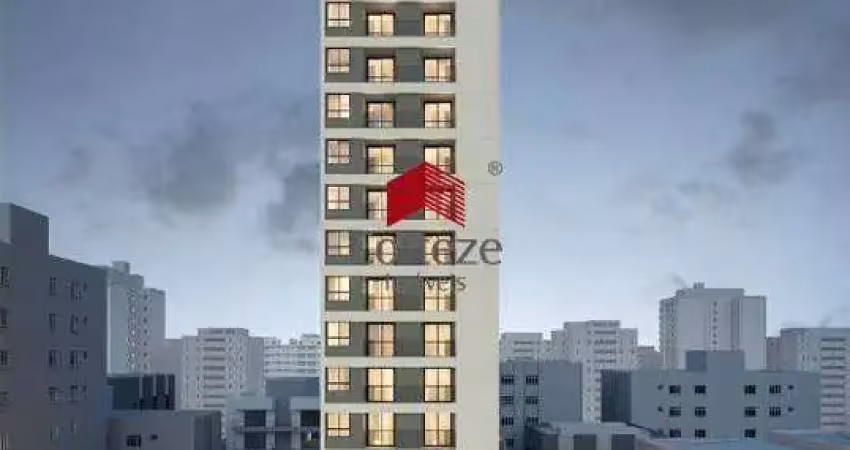 Apartamento com 33,51m² 2 quartos, à venda, no bairro centro em curitiba