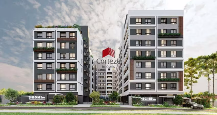 Apartamento com 32,5m² 1 quarto, à venda, no bairro novo mundo em curitiba