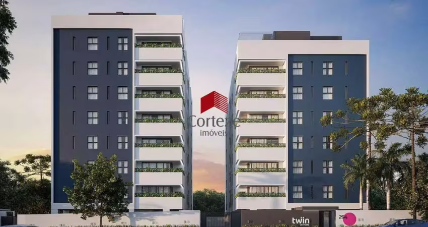 Apartamento com 35,61m² 1 quarto, à venda, no bairro portão em curitiba