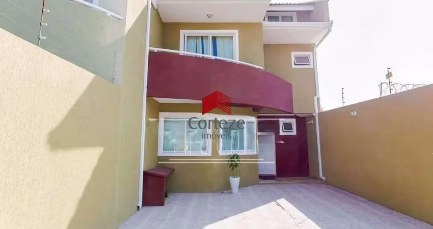 Sobrado com 170m² 3 quartos, à venda, no bairro uberaba em curitiba