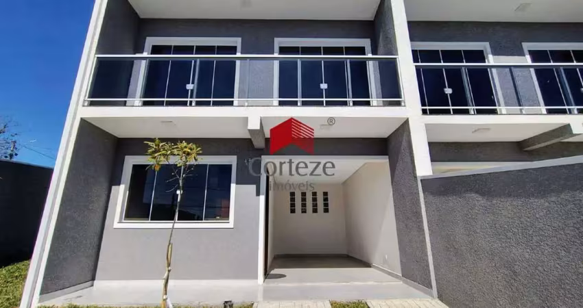 Sobrado com 86,86m² 3 quartos, à venda, no bairro alto boqueirão em curitiba