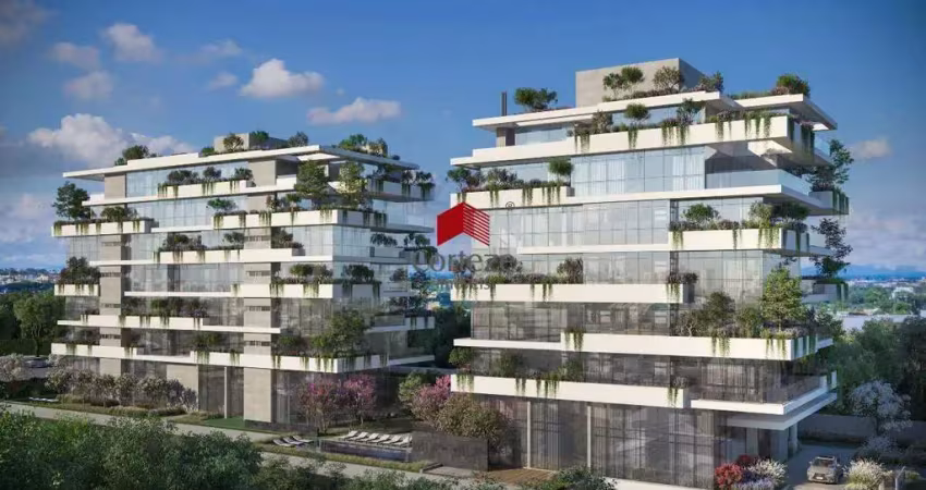 Apartamento com 415m² 4 quartos, à venda, no bairro batel em curitiba