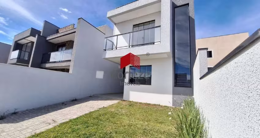 Sobrado em condomínio com 118,77m² 3 quartos, à venda, no bairro costeira em são josé dos pinhais