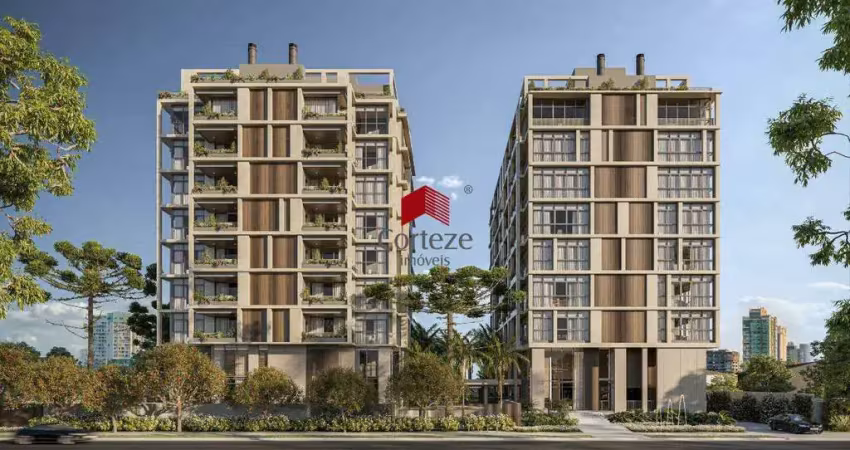 Apartamento com 145,29m² 3 quartos, à venda, no bairro cabral em curitiba