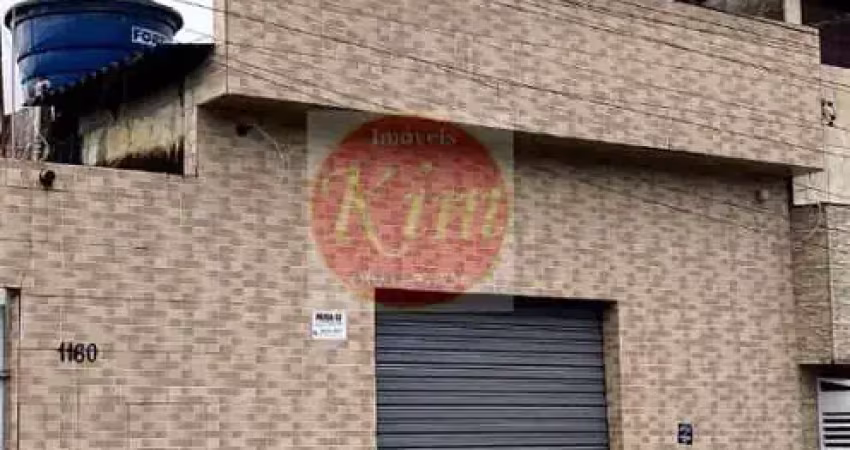 Salão comercial para locação em ferraz de vasconcelos, chácara laguna, 2 banheiros
