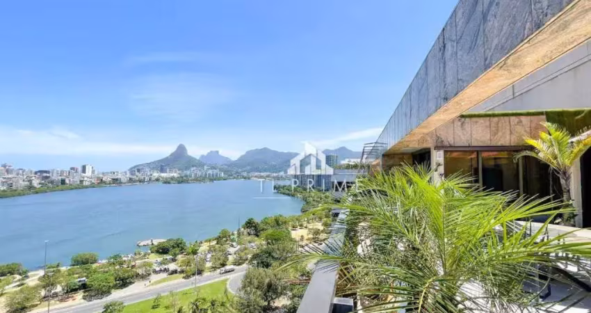 Cobertura com 4 dormitórios à venda, 570 m² por r$ 9.800.000,00 - lagoa - rio de janeiro/rj