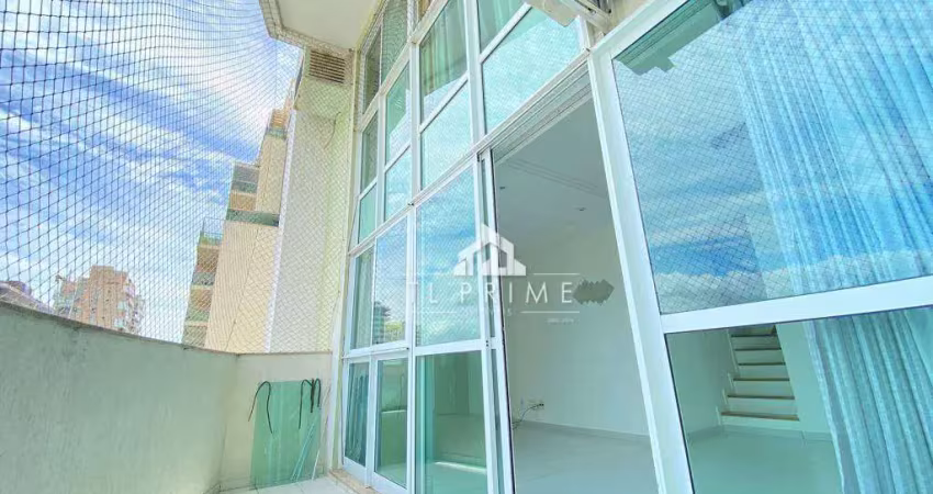 Apartamento com 3 dormitórios, 112 m² - venda por r$ 750.000,00 ou aluguel por r$ 6.122,55/mês - recreio dos bandeirantes - rio de janeiro/rj