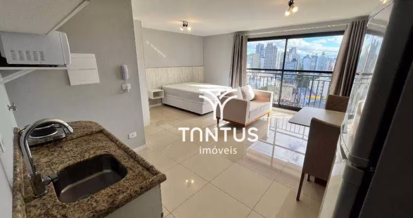 Studio com 1 dormitório para alugar, 38 m² por r$ 1.899/mês - centro - curitiba/pr