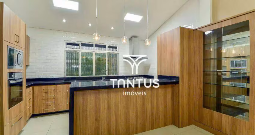 Casa com 3 dormitórios para alugar, 153 m² por r$ 2.999,00/mês - mercês - curitiba/pr
