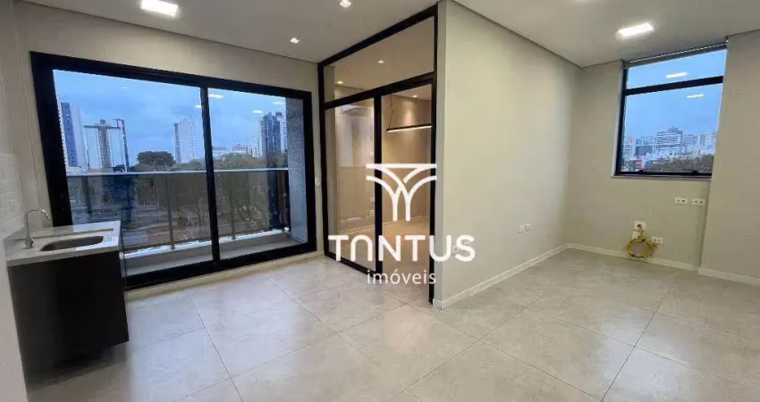 Conjunto para alugar, 45 m² por r$2.800/mês - água verde - curitiba/pr