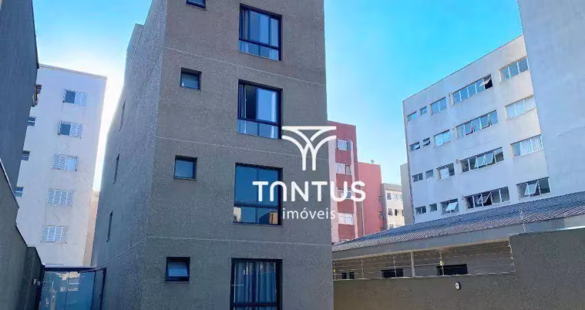 Studio com 1 dormitório para alugar, 19 m² por r$ 1.800,00/mês - juvevê - curitiba/pr