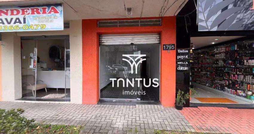 Loja para alugar, 34 m² por r$ 1.500,00/mês - capão da imbuia - curitiba/pr