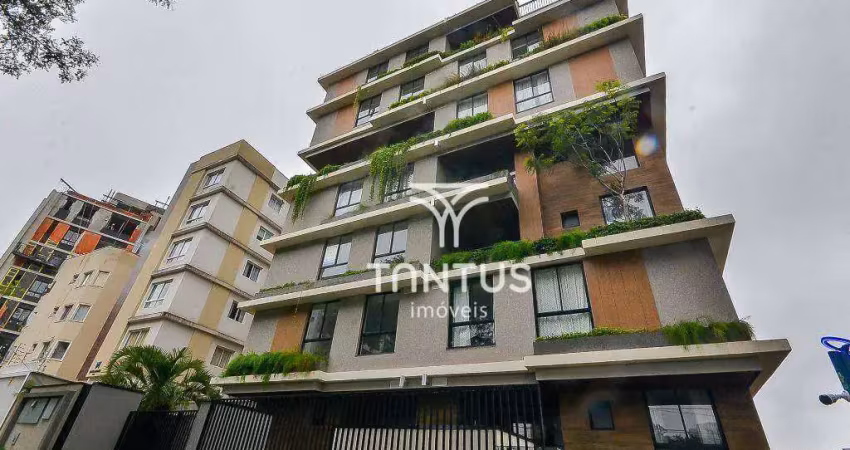 Apartamento com 2 dormitórios para alugar, 55 m² por r$ 3.550,00/mês - água verde - curitiba/pr