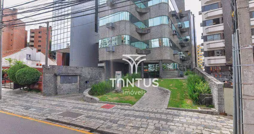 Conjunto para alugar, 84 m² por r$3.800,00/mês - alto da glória - curitiba/pr