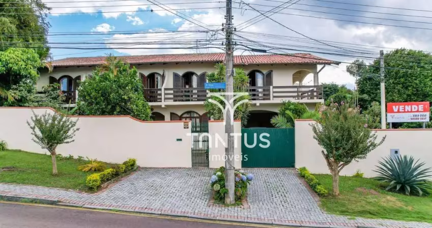 Casa com 6 dormitórios à venda, 372 m² por r$ 1.470.000,00 - guaíra - curitiba/pr