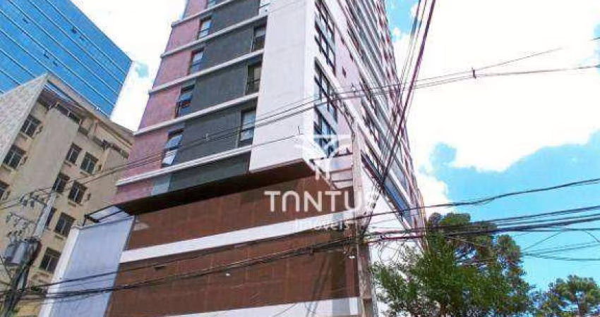 Studio com 1 dormitório para alugar, 24 m² por R$ 1.600,00/mês - Centro - Curitiba/PR