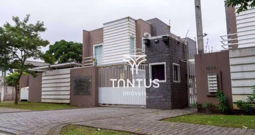 Sobrado com 3 dormitórios para alugar, 91 m² por r$ 3.300/mês - boqueirão - curitiba/pr