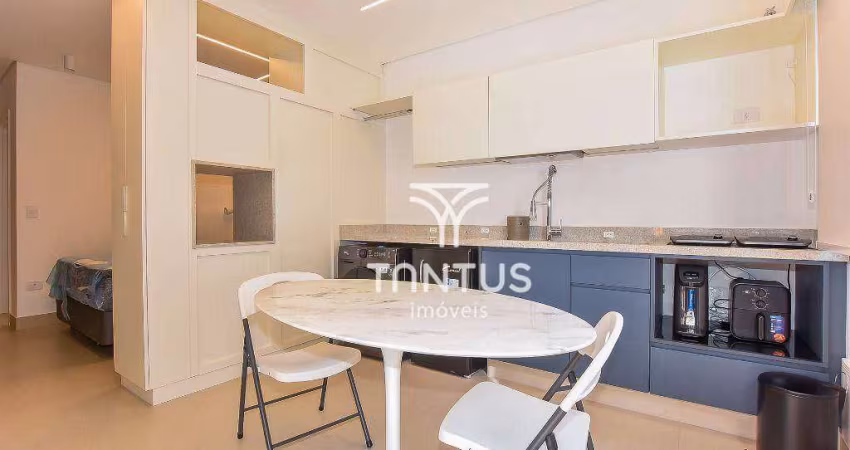 Studio com 1 dormitório para alugar, 23 m² por R$ 2.600,00/mês - Rebouças - Curitiba/PR