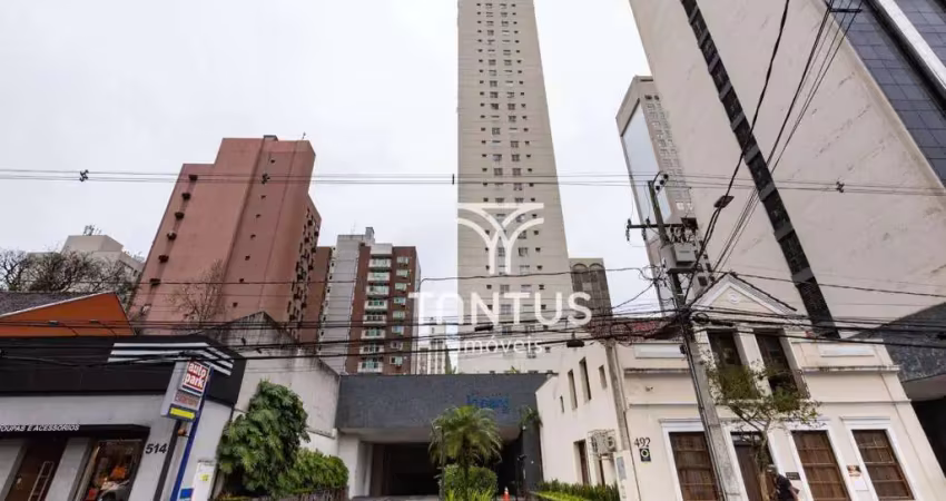 Apartamento com 2 dormitórios à venda, 43 m² por r$ 450.000,00 - centro - curitiba/pr