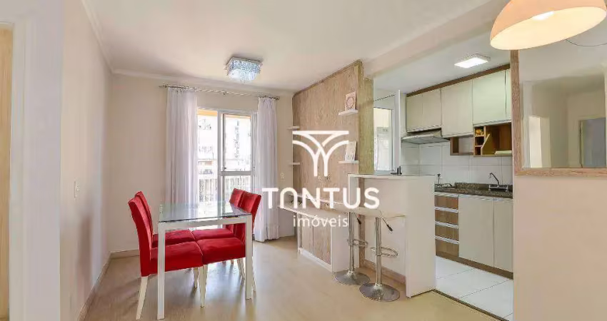 Apartamento com 2 dormitórios semimobiliado para alugar por r$ 2.500/mês - xaxim - curitiba/pr