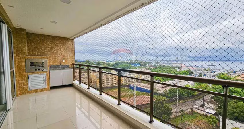 Vendo apartamento alto padrão no condomínio gran vista planta 145m2 - 3 suítes – ponta negra, manaus  vista privilegiada para o rio negro