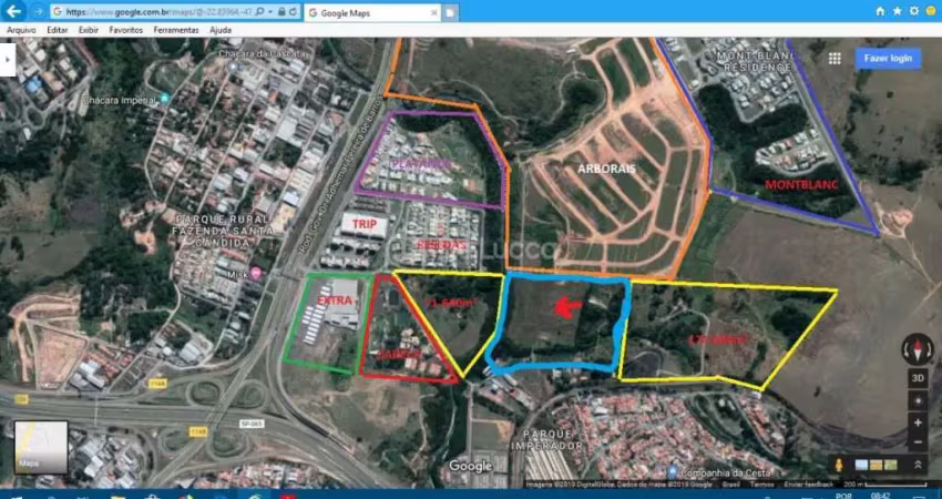 Terreno comercial à venda na Avenida Cambacica, 01, Parque dos Resedás, Campinas