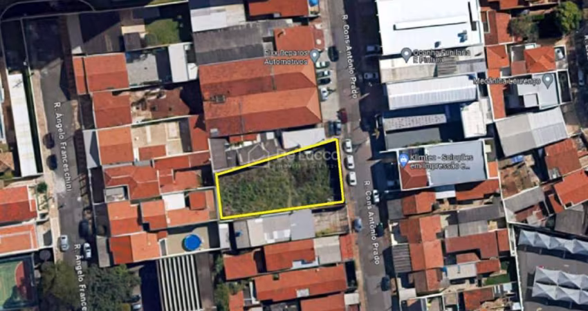 Terreno comercial à venda na Rua Conselheiro Antônio Prado, 101, Vila Nova, Campinas