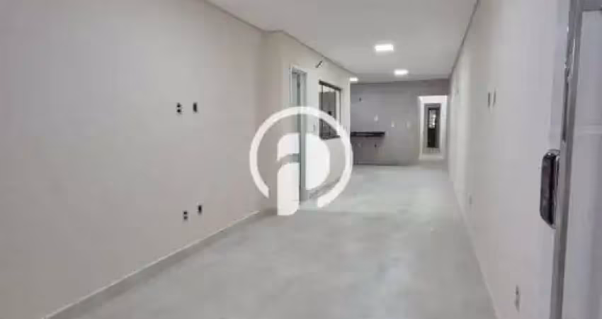 Imóvel novo vila camilópolis com 3 suítes, sala e cozinha integrada, área gourmet, 2 vagas, 150m2 a.c.