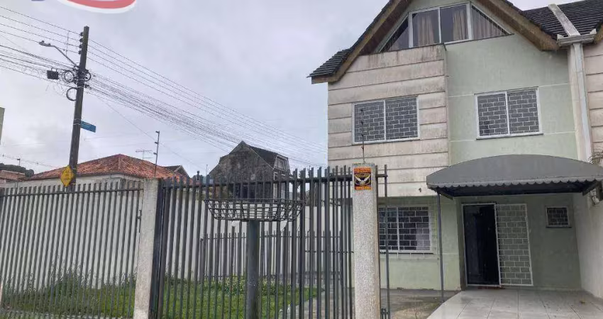 Sobrado com 3 dormitórios para alugar, 170 m² por r$ 3.382,63/mês - atuba - curitiba/pr